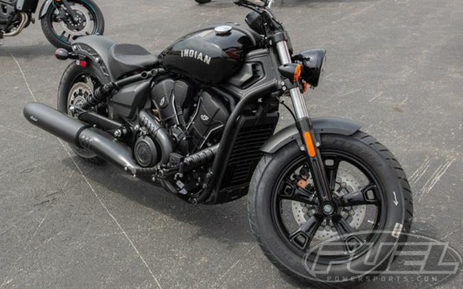 2025 Indian Scout Sixty Bobber Black Metallic