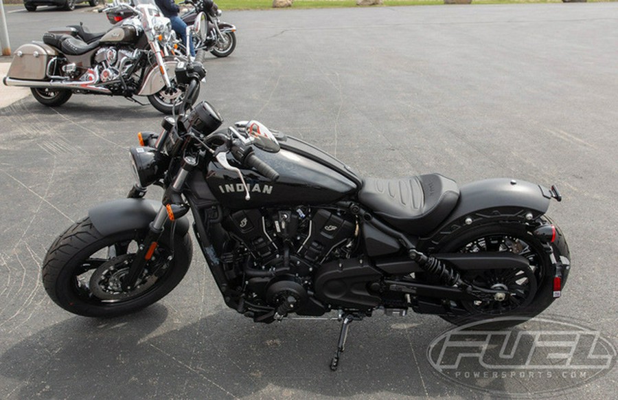 2025 Indian Scout Sixty Bobber Black Metallic