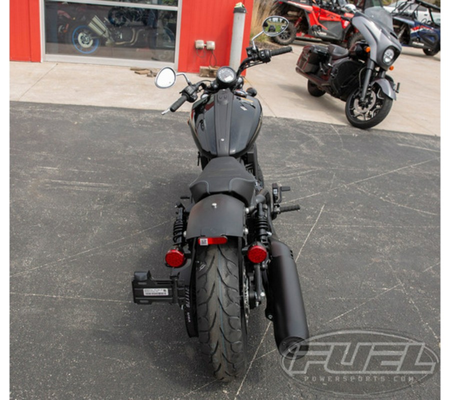 2025 Indian Scout Sixty Bobber Black Metallic