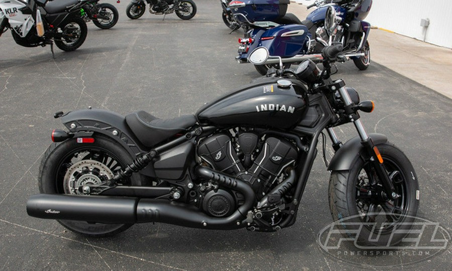 2025 Indian Scout Sixty Bobber Black Metallic