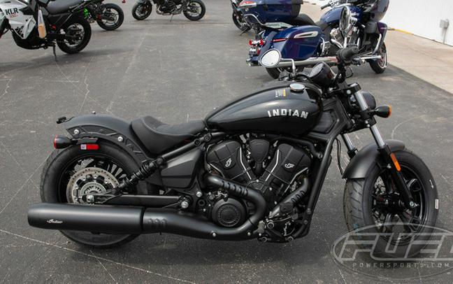 2025 Indian Scout Sixty Bobber Black Metallic