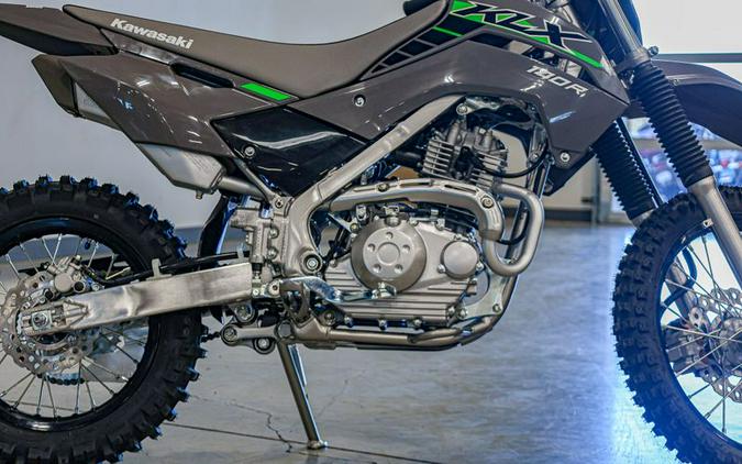 New 2025 KAWASAKI KLX 140R BATTLE GRAY