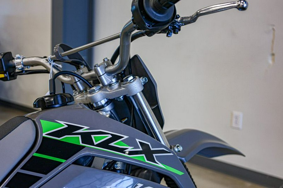 New 2025 KAWASAKI KLX 140R BATTLE GRAY