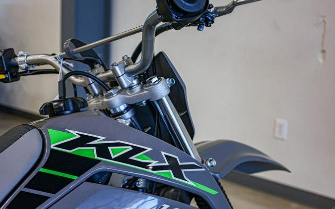 New 2025 KAWASAKI KLX 140R BATTLE GRAY