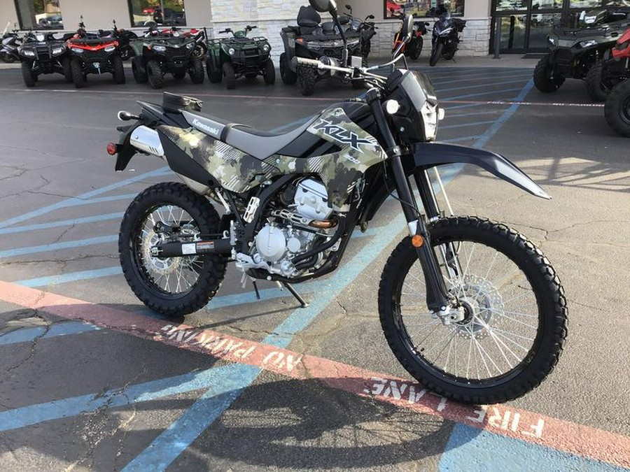 2026 Kawasaki KLX®300 Cypher Camo Beige