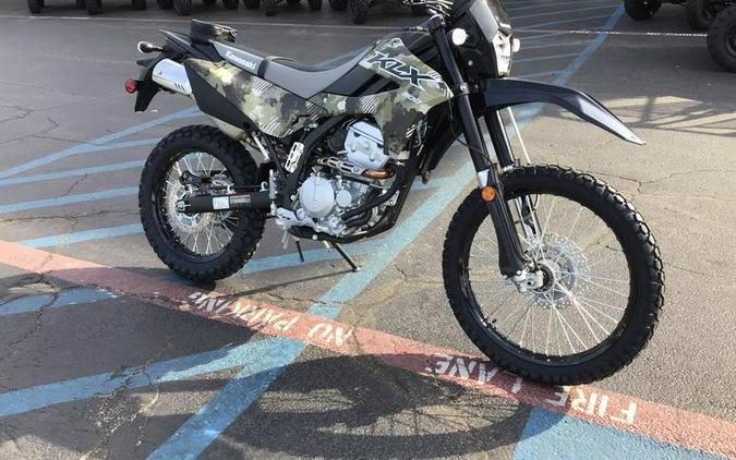 2026 Kawasaki KLX®300 Cypher Camo Beige