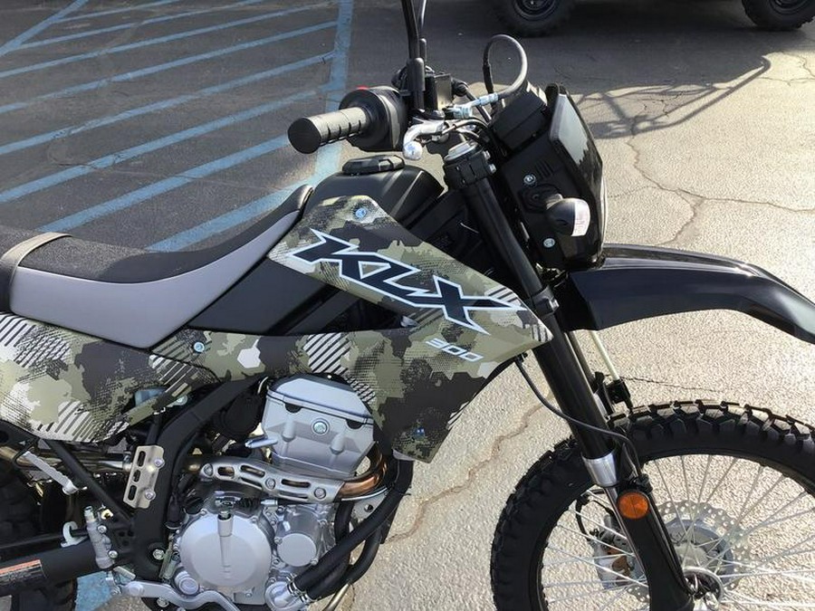 2026 Kawasaki KLX®300 Cypher Camo Beige