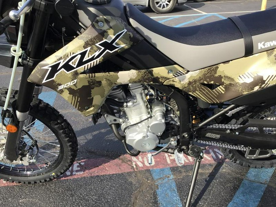 2026 Kawasaki KLX®300 Cypher Camo Beige