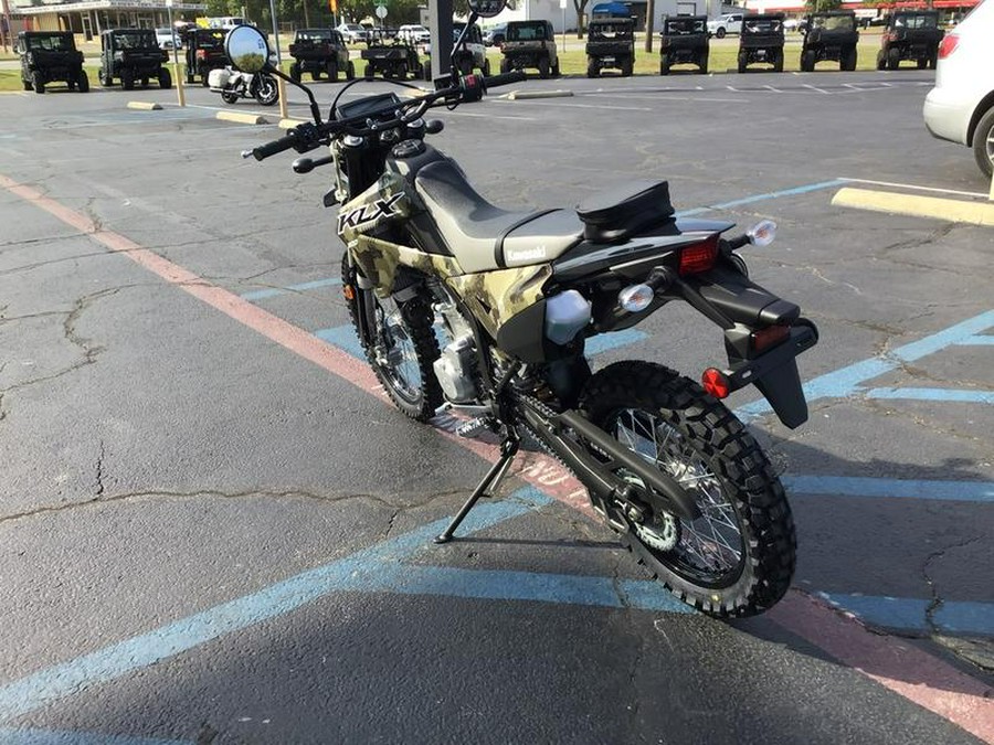 2026 Kawasaki KLX®300 Cypher Camo Beige