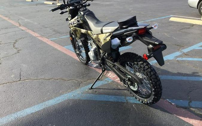 2026 Kawasaki KLX®300 Cypher Camo Beige