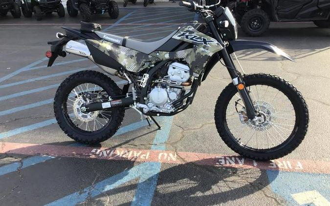 2026 Kawasaki KLX®300 Cypher Camo Beige
