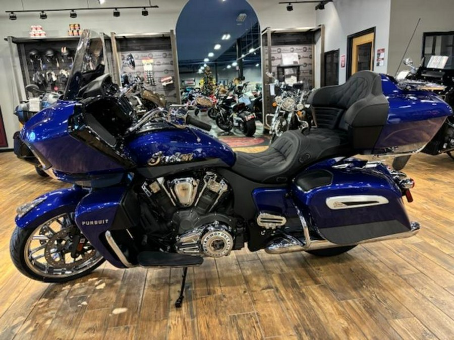 2024 Indian Motorcycle® Pursuit® Limited® with PowerBand Audio Package Spirit Blue Metallic