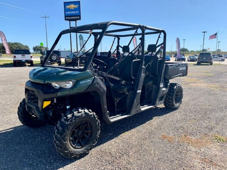 2024 Can-Am® Defender MAX DPS HD9 Tundra Green