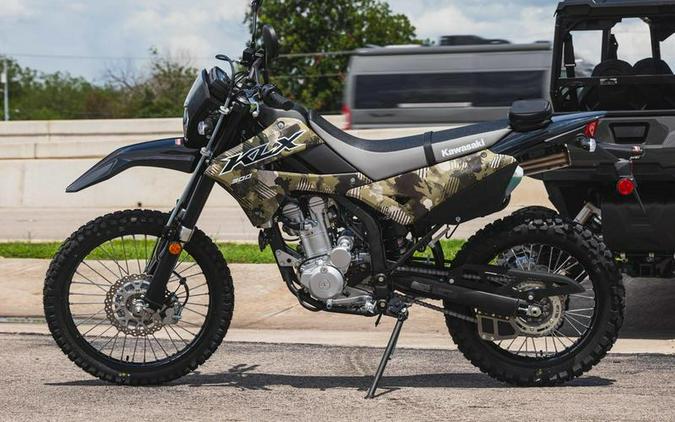 2026 Kawasaki KLX®300 Cypher Camo Beige