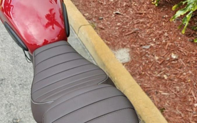 2025 Triumph Scrambler 400 X Carnival Red / Phantom Black Base