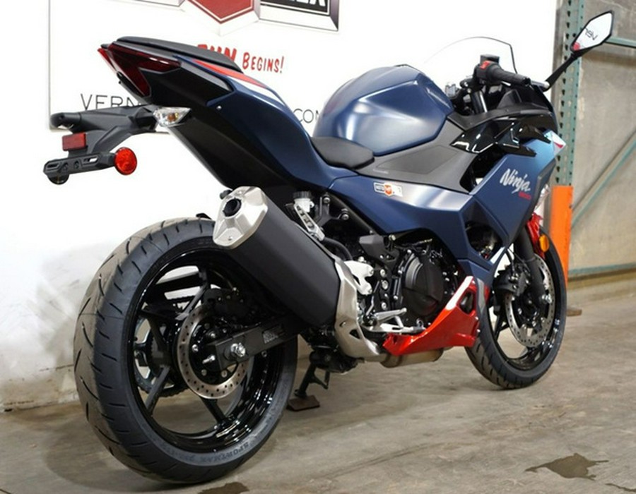 2026 Kawasaki Ninja 500 ABS Metallic Matte Twilight Blue