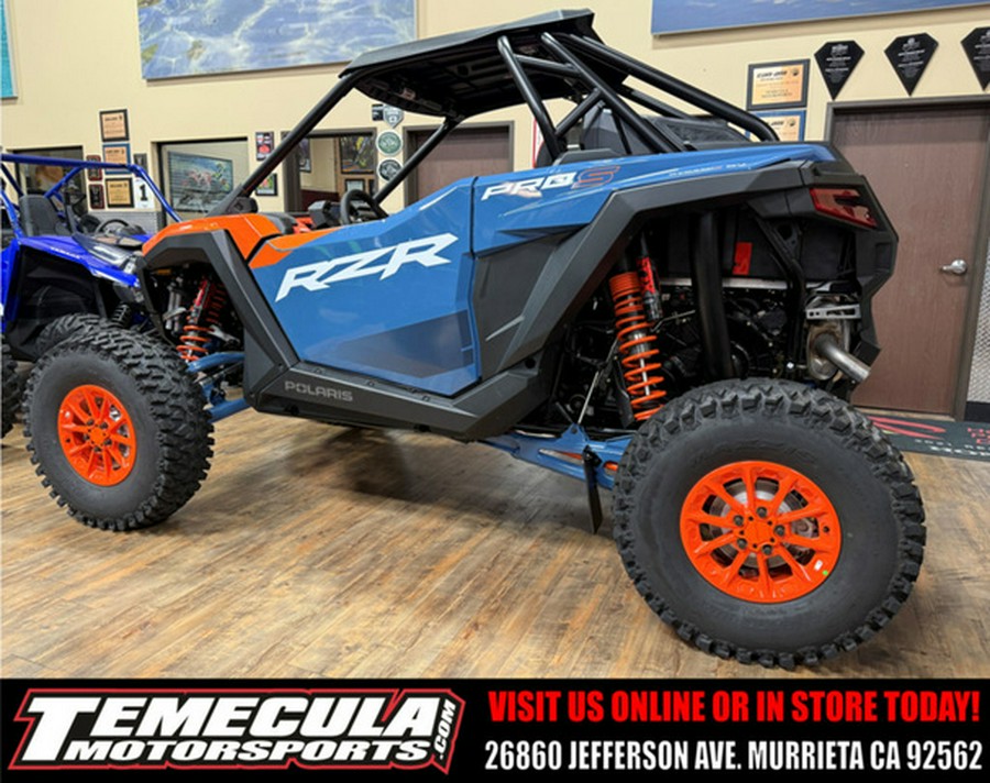 2025 Polaris RZR Pro S Ultimate Orange Burst / Zenith Blue Ultimate