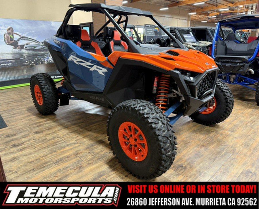 2025 Polaris RZR Pro S Ultimate Orange Burst / Zenith Blue Ultimate