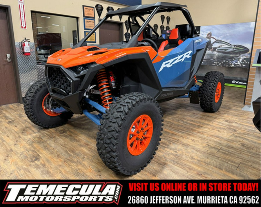 2025 Polaris RZR Pro S Ultimate Orange Burst / Zenith Blue Ultimate