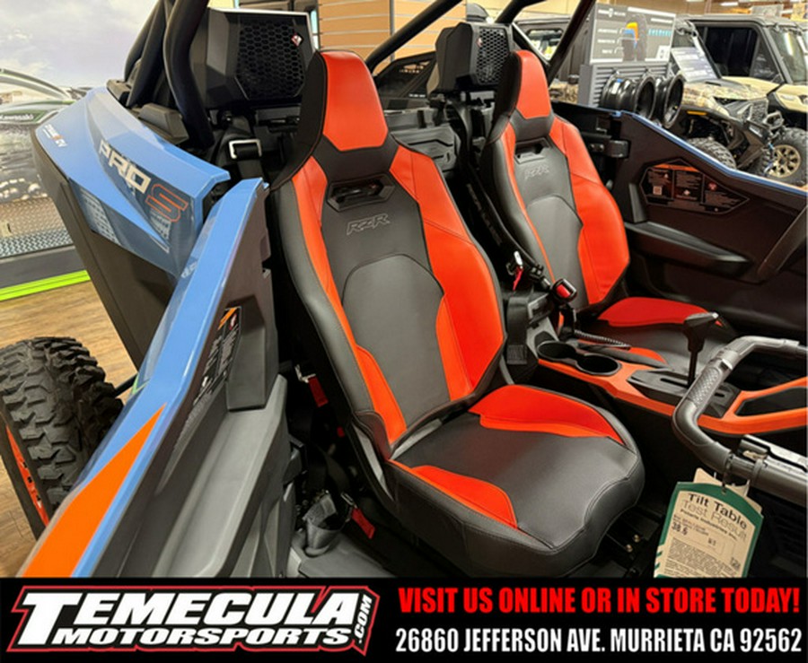 2025 Polaris RZR Pro S Ultimate Orange Burst / Zenith Blue Ultimate
