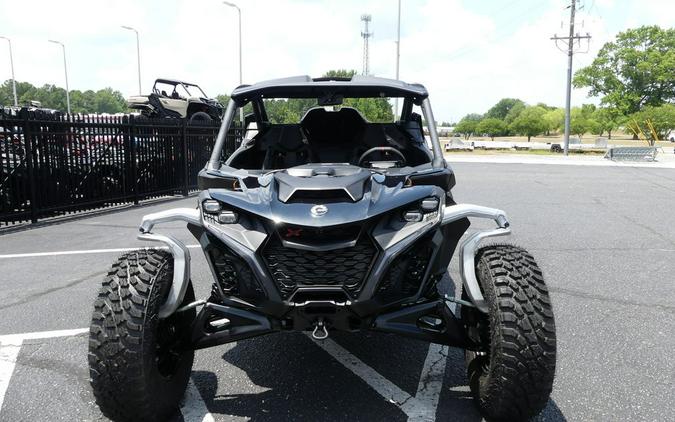 2024 Can-Am® Maverick R X RS with Smart-Shox Triple Black