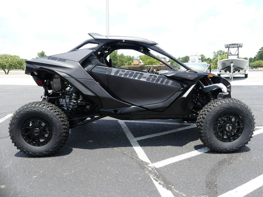 2024 Can-Am® Maverick R X RS with Smart-Shox Triple Black