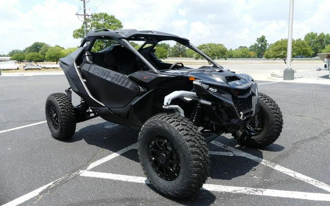 2024 Can-Am® Maverick R X RS with Smart-Shox Triple Black