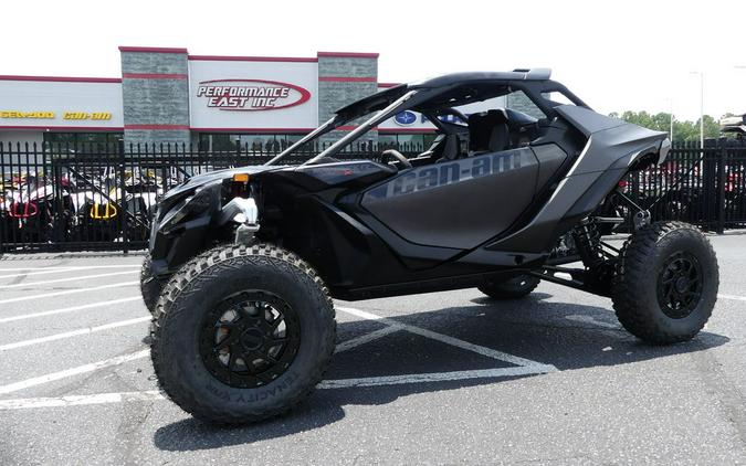 2024 Can-Am® Maverick R X RS with Smart-Shox Triple Black