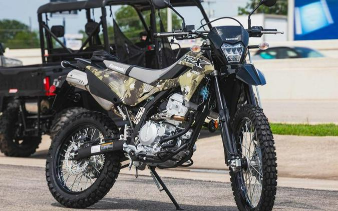 2026 Kawasaki KLX®300 Cypher Camo Beige