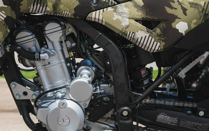 2026 Kawasaki KLX300 Cypher Camo Beige