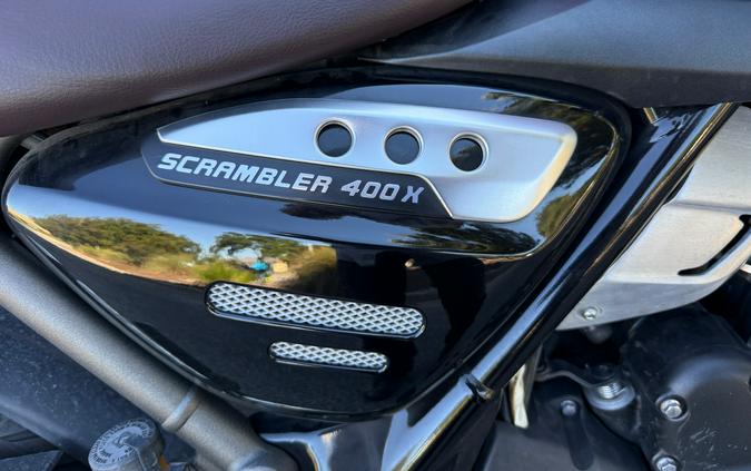 2025 Triumph Scrambler 400 X
