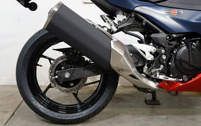 2026 Kawasaki Ninja 500 ABS Metallic Matte Twilight Blue