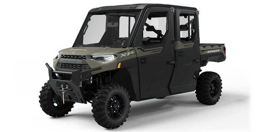 New 2024 POLARIS RANGER CREW XP 1000 NORTHSTAR EDITION PREMIUM DESERT SAND