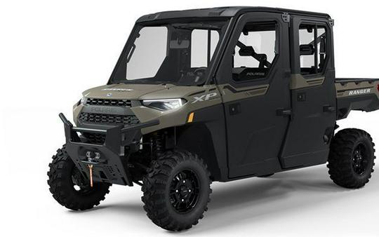 New 2024 POLARIS RANGER CREW XP 1000 NORTHSTAR EDITION PREMIUM DESERT SAND