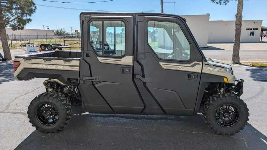 New 2024 POLARIS RANGER CREW XP 1000 NORTHSTAR EDITION PREMIUM DESERT SAND