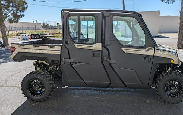 New 2024 POLARIS RANGER CREW XP 1000 NORTHSTAR EDITION PREMIUM DESERT SAND