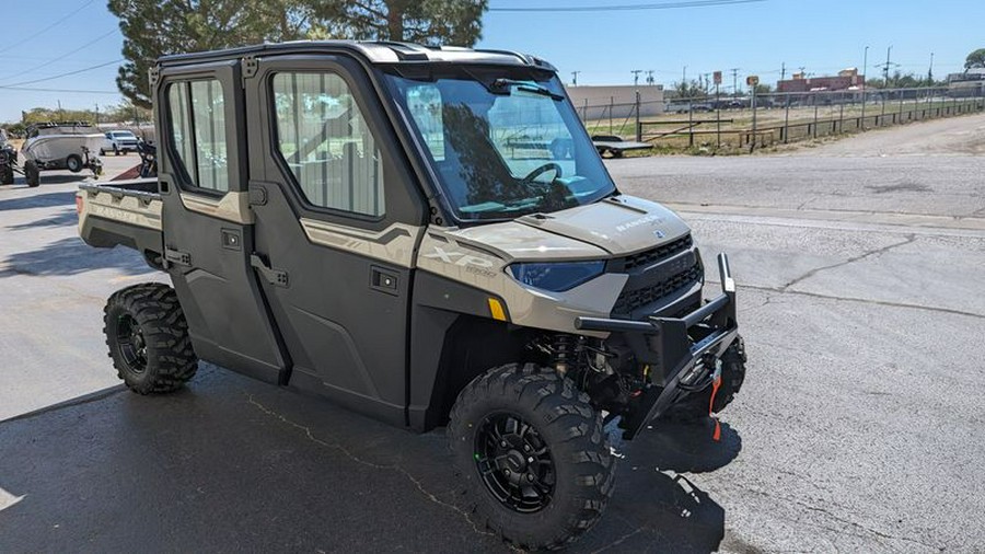 New 2024 POLARIS RANGER CREW XP 1000 NORTHSTAR EDITION PREMIUM DESERT SAND