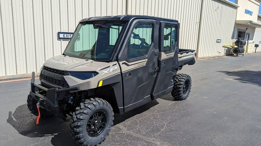 New 2024 POLARIS RANGER CREW XP 1000 NORTHSTAR EDITION PREMIUM DESERT SAND