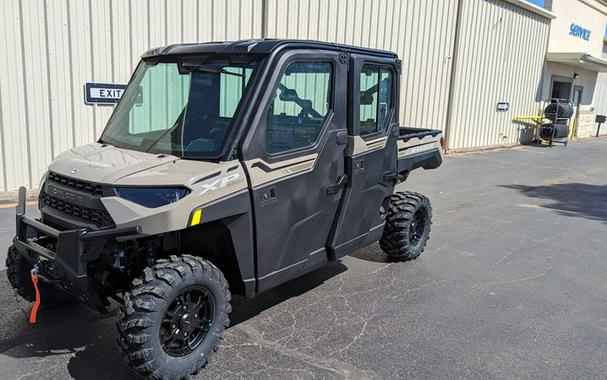 New 2024 POLARIS RANGER CREW XP 1000 NORTHSTAR EDITION PREMIUM DESERT SAND