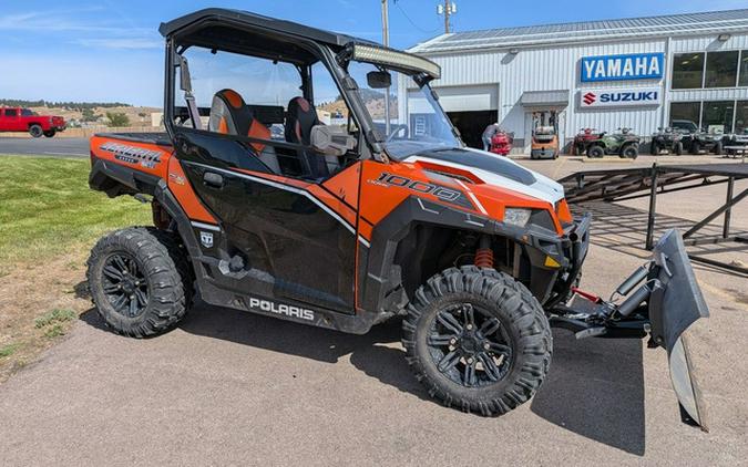 2016 Polaris General 1000 EPS Deluxe Orange Burst 1000 EPS Deluxe