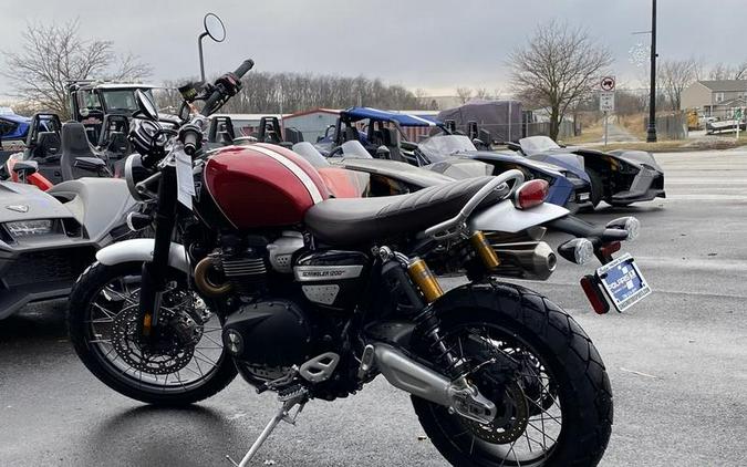 2023 Triumph Scrambler 1200 XC Carnival Red / Jet Black