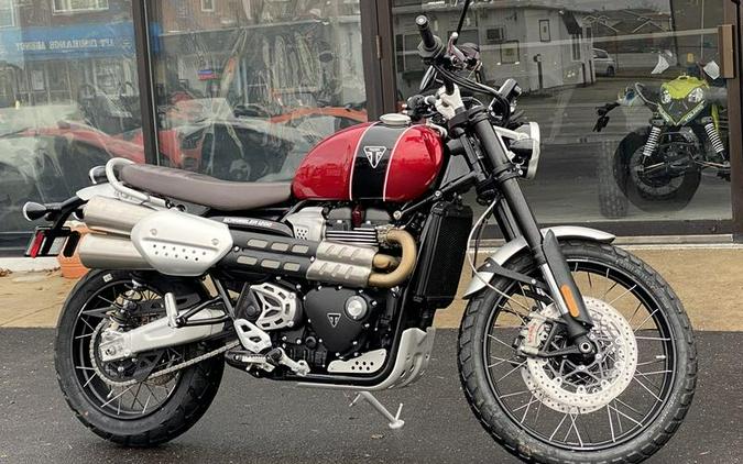 2023 Triumph Scrambler 1200 XC Carnival Red / Jet Black