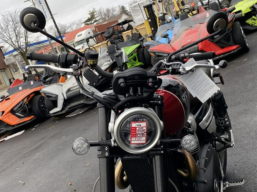 2023 Triumph Scrambler 1200 XC Carnival Red / Jet Black