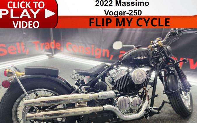 2022 Massimo Motor VOGER 250