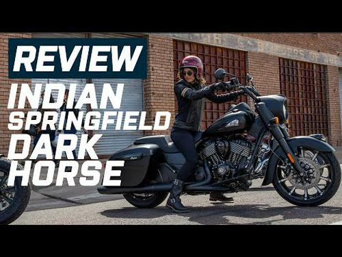 Indian Springfield Black Horse Review 2020 | Visordown.com