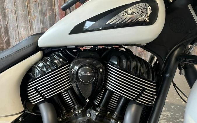 2019 Indian Motorcycle® Chieftain Dark Horse® White Smoke