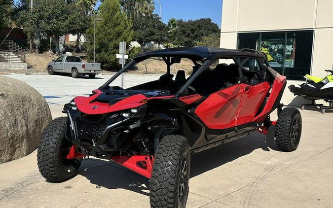 2025 Can-Am Maverick R Max X Legion Red X Triple Black