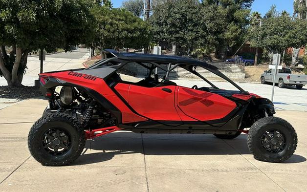 2025 Can-Am Maverick R Max X Legion Red X Triple Black