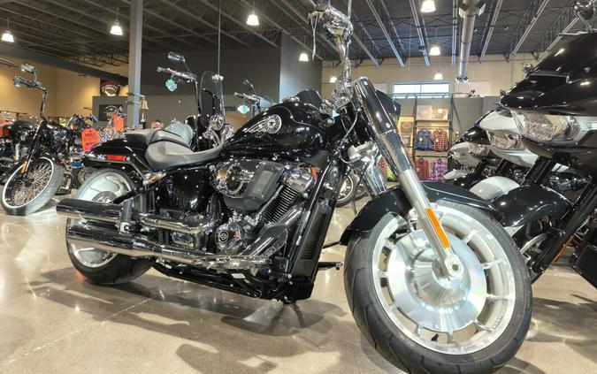 2026 Harley-Davidson® Fat Boy® Vivid Black - Chrome