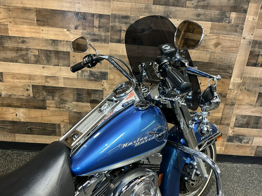 2005 Harley-Davidson® Road King® Two-Tone Chopper Blue Pearl and Brilliant Silver Pearl FLHR
